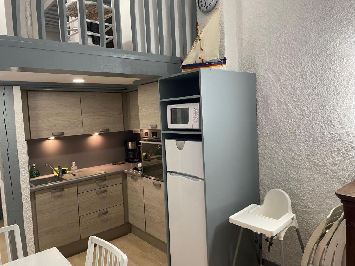 Collioure, Bel Appartement De 40M2 Avec Balcon Et Parking Exterior foto