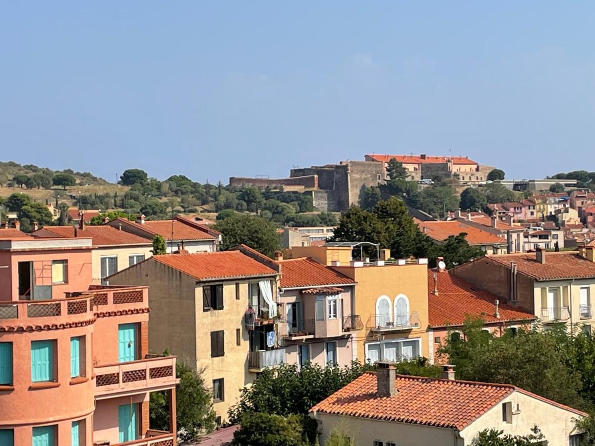 Collioure, Bel Appartement De 40M2 Avec Balcon Et Parking Exterior foto